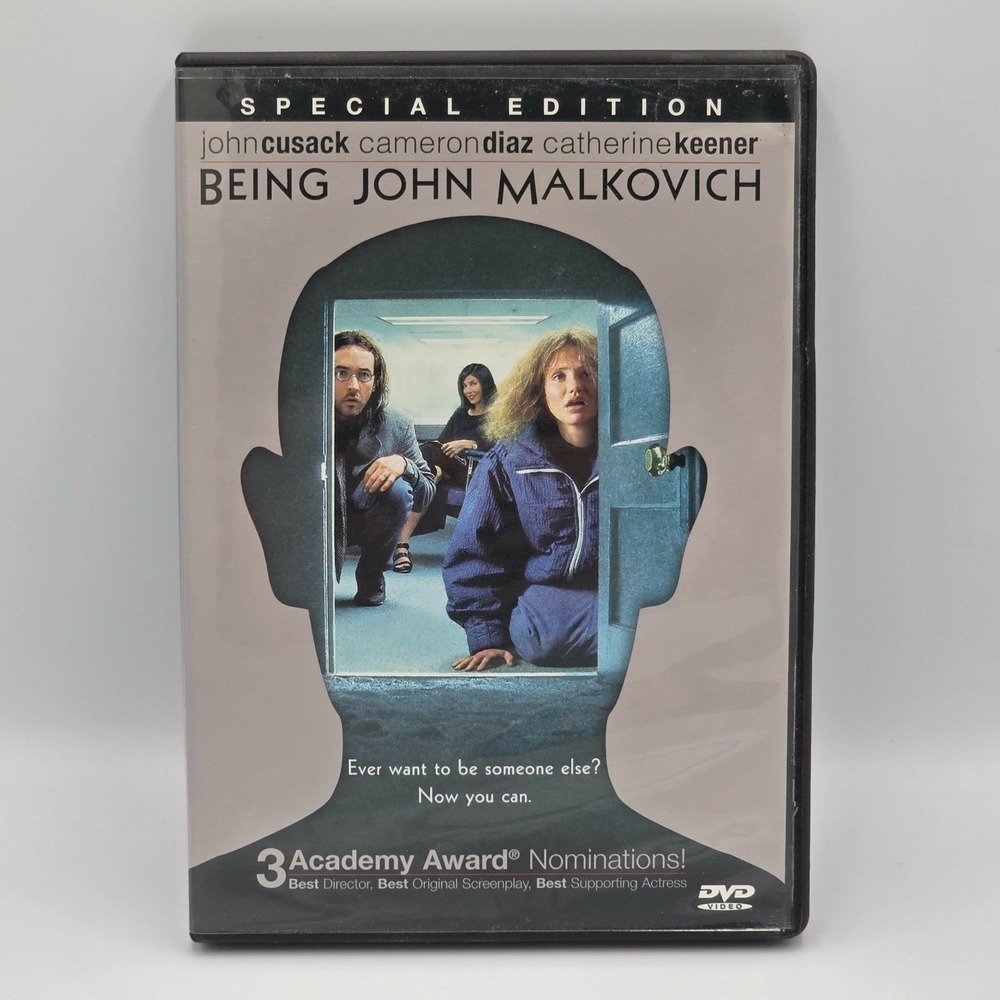 Being John Malkovich Special Edition (DVD, 2000) John Cusack, Cameron Diaz